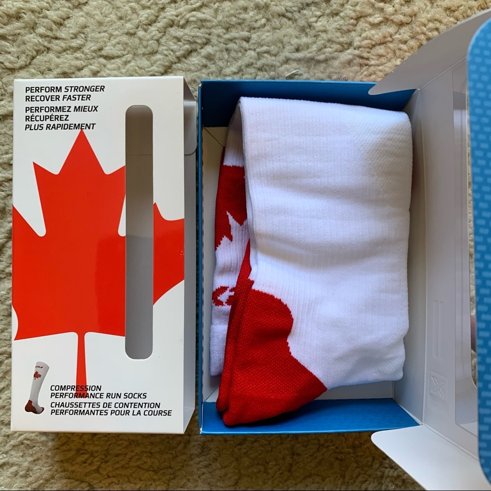 NWT Men's 2xu Compression Performance Run Socks - Compression Socks - Picture 4 of 6